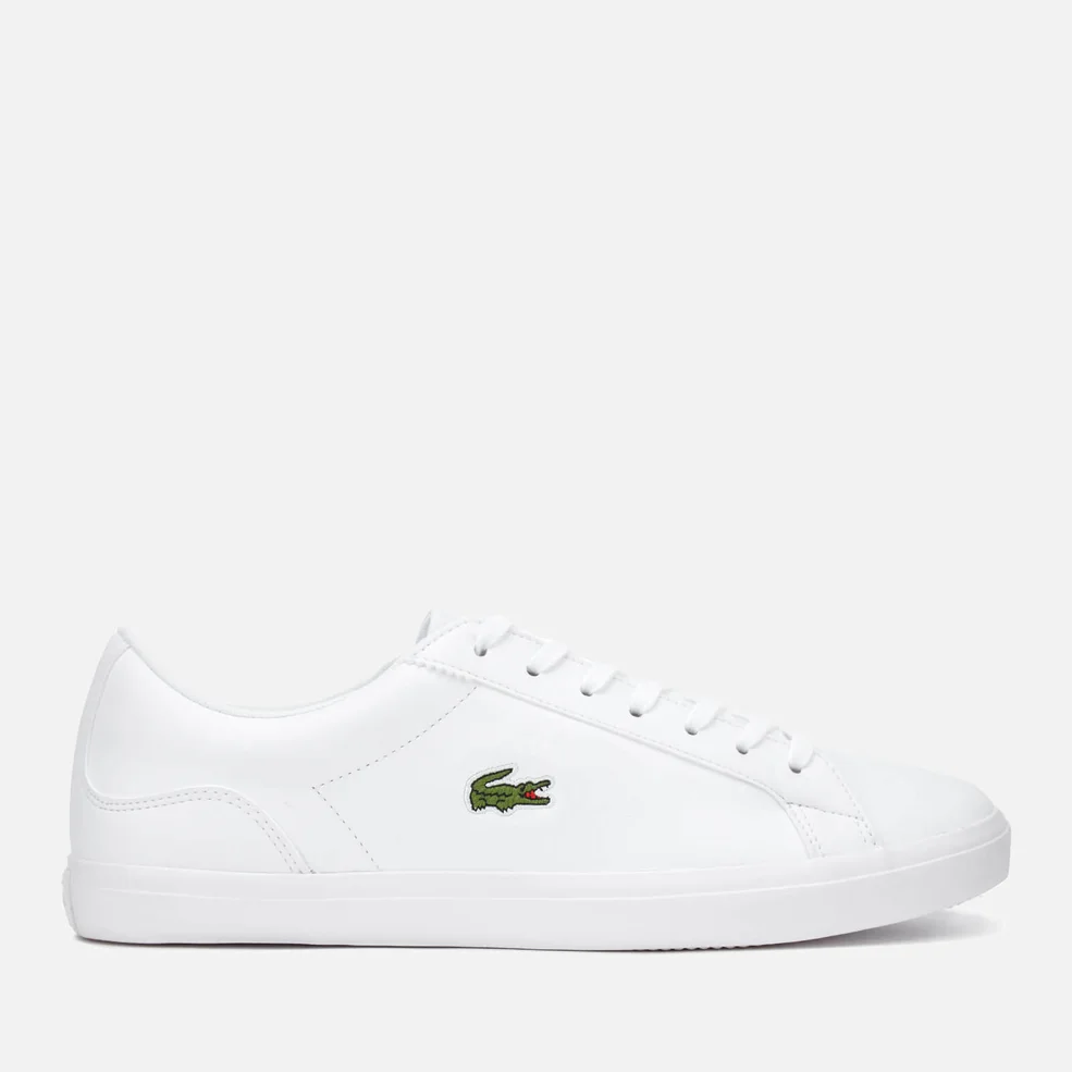 Lacoste Men's Lerond Bl 1 Leather Trainers - White Image 1