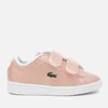 Lacoste Toddlers' Carnaby Evo 317 6 Trainers - Light Pink - Image 1