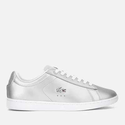 Lacoste Women's Carnaby Evo 117 3 Court Trainers - Light Grey
