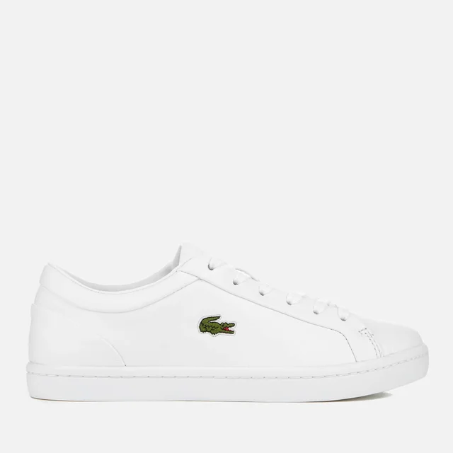 Lacoste Women's Straightset Lace 317 3 Cupsole Trainers - White