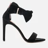 Ted Baker Women's Torabel Velvet Barely There Heeled Sandals - Black - Image 1