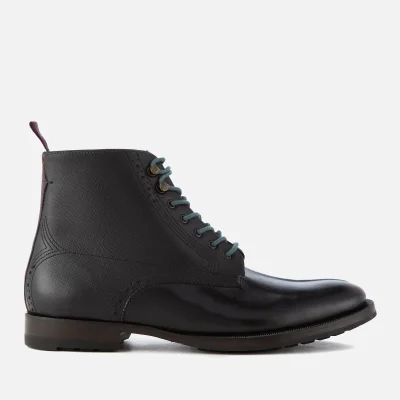 Ted Baker Men's Dhavin Leather Lace Up Boots - Black