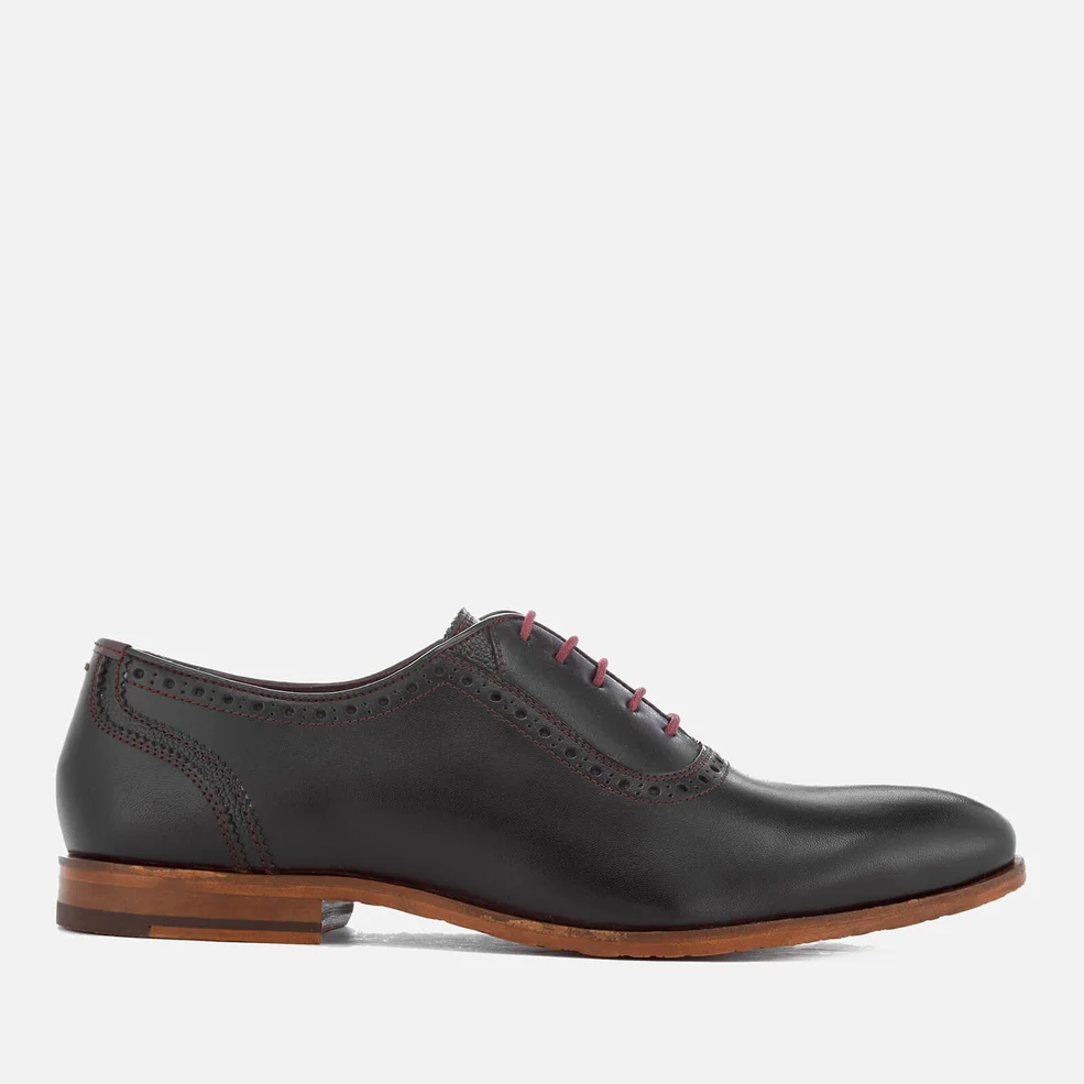 Ted Baker Men's Anice Leather Oxford Shoes - Black Image 1