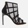Ted Baker Women's Xstal Suede/Patent Caged Heeled Sandals - Black - Image 1