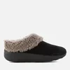 FitFlop Women's Loaff Suede Snug Slippers - Black - Image 1