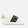 Ash Women's Panthera Leather Cupsole Trainers - White - Image 1