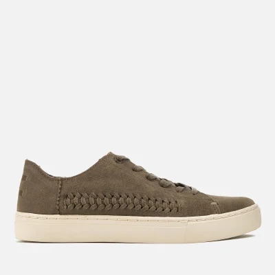 TOMS Women's Lenox Suede Cupsole Trainers - Toffee