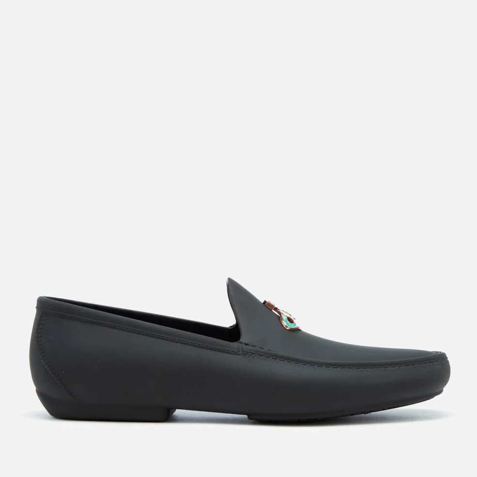 Vivienne Westwood MAN Men's Orb Moccasin Shoes - Black Image 1