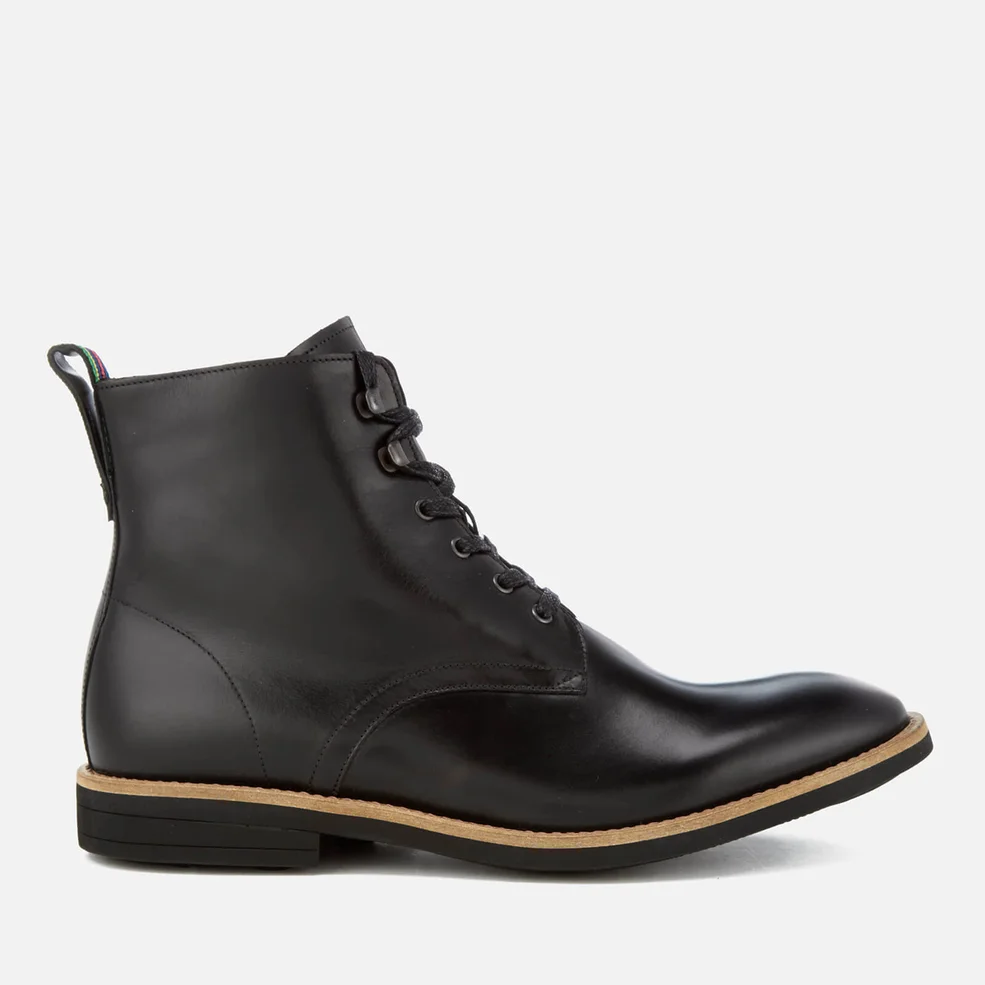 PS Paul Smith Men's Hamilton Leather Lace Up Boots - Black Image 1
