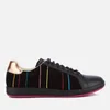 PS Paul Smith Women's Lapin Suede Striped Trainers - Black - Image 1