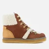 See By Chloé Women's Suede Shearling Lined Hiking Boots - Tan - Image 1