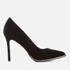 KG Kurt Geiger Women's Beauty Suede Court Shoes - Black - Image 1