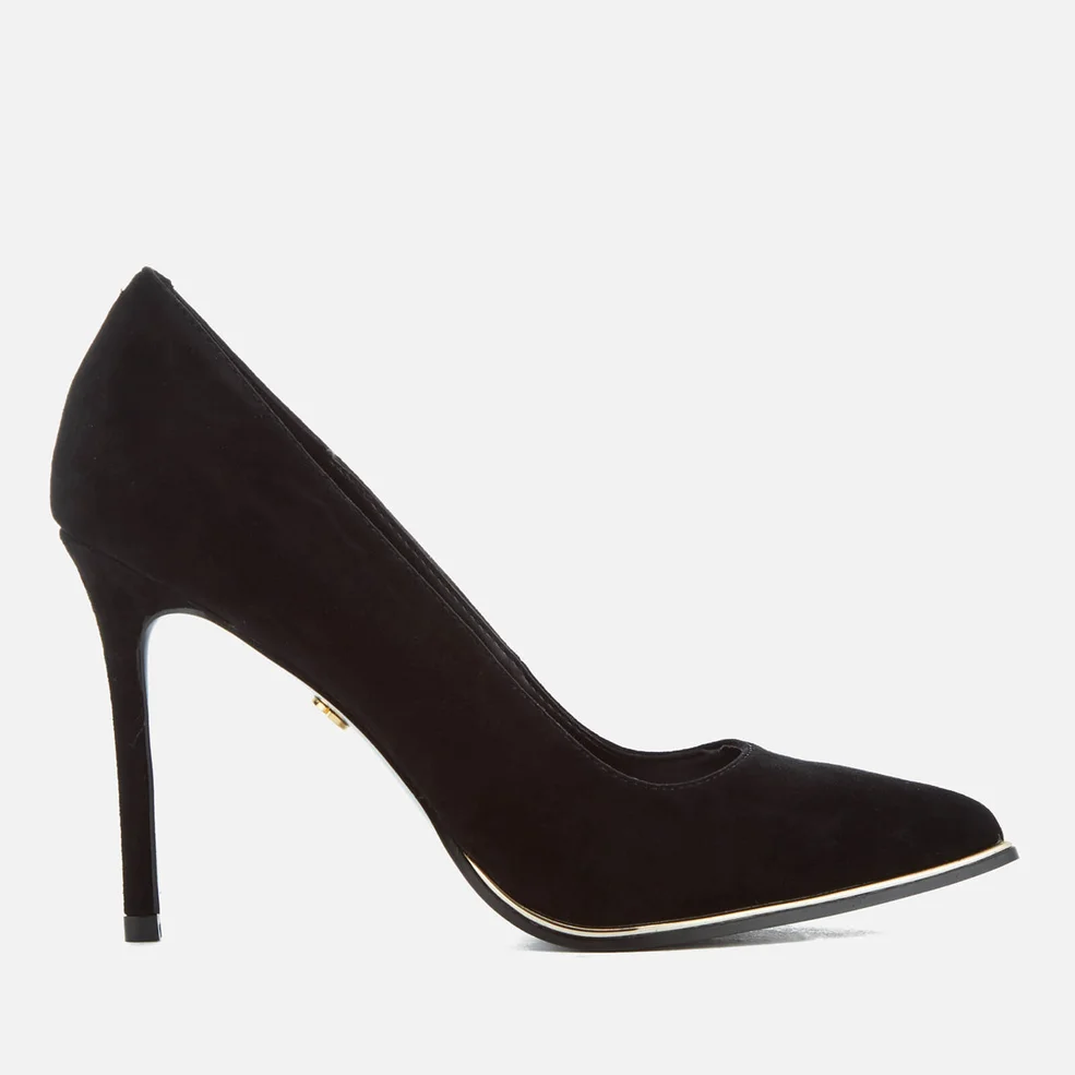 KG Kurt Geiger Women's Beauty Suede Court Shoes - Black Image 1