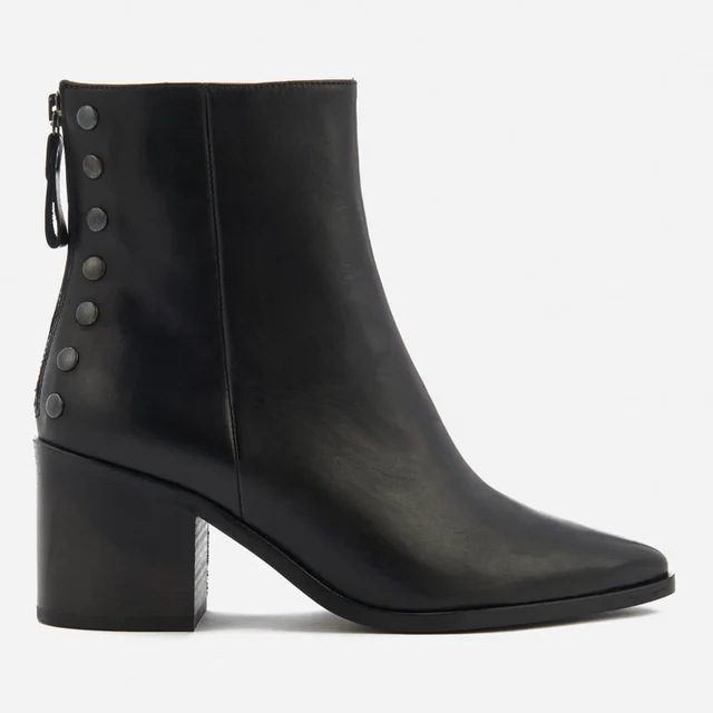 Carvela Women's Slight Leather Heeled Ankle Boots - Black