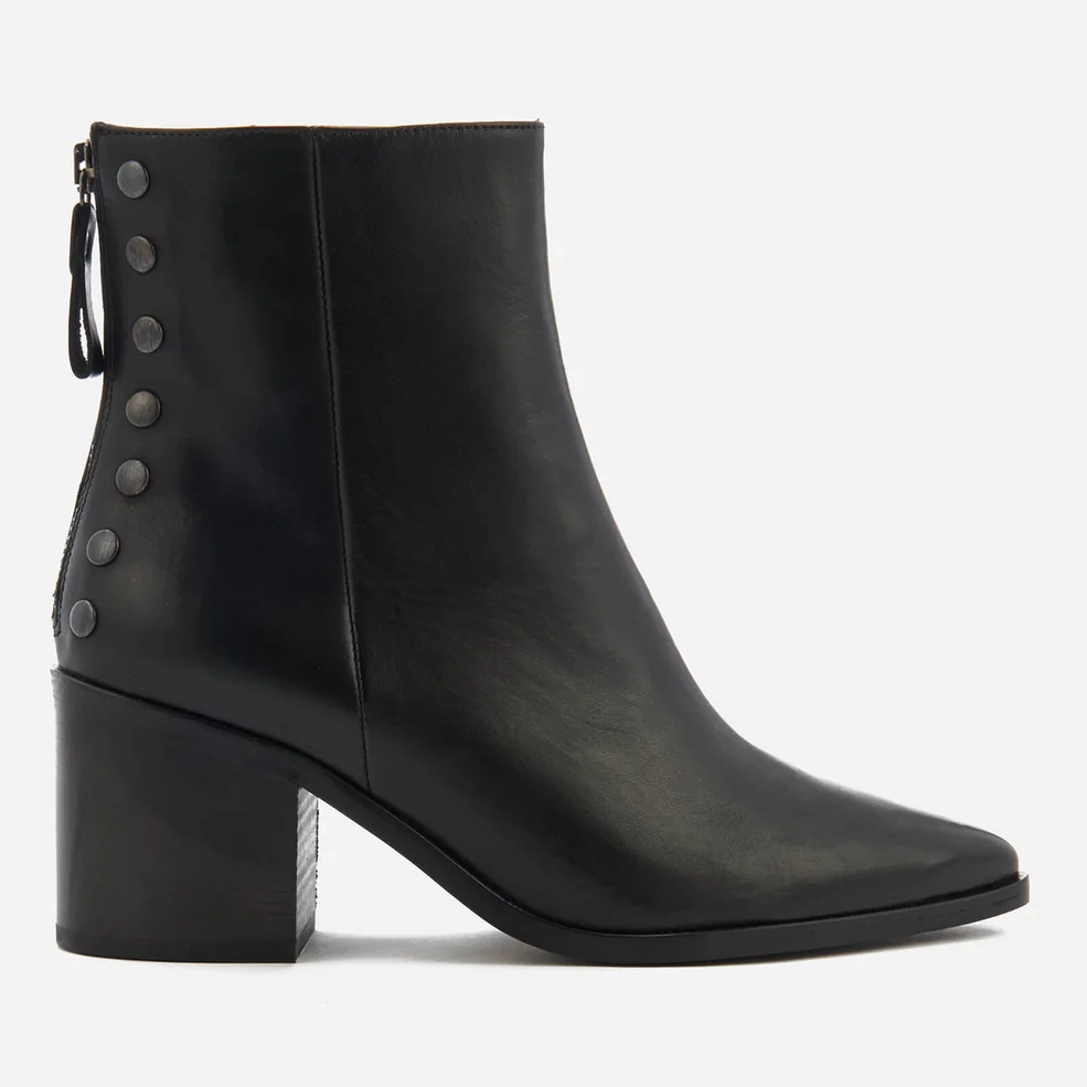 Carvela Women's Slight Leather Heeled Ankle Boots - Black Image 1