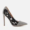 KG Kurt Geiger Women's Bounty Embellished Side Court Shoes - Grey - Image 1