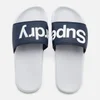 Superdry Women's Pool Slide Sandals - Navy/Optic - Image 1