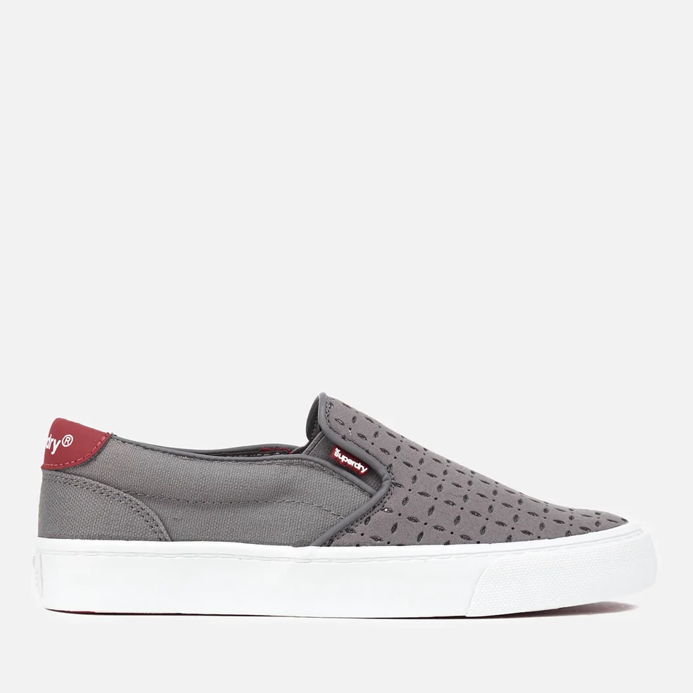 Superdry Women's Dion Slip On Trainers - Moose Grey Image 1