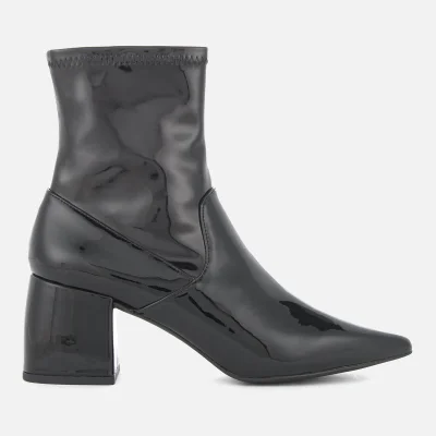Senso Women's Simone Patent Leather Heeled Boots - Ebony