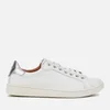 UGG Women's Milo Leather Cupsole Trainers - White - Image 1