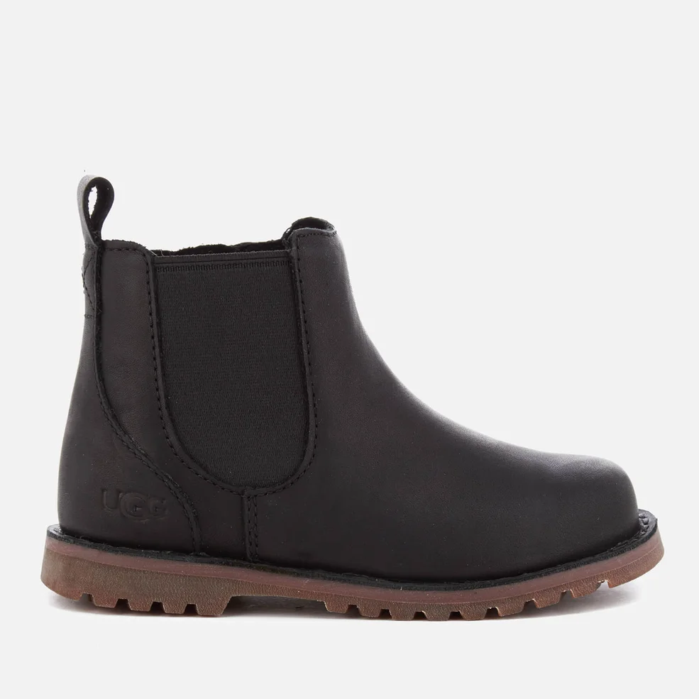 UGG Toddlers' Callum Suede Chelsea Boots - Black Image 1