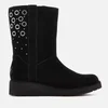 UGG Women's Madison Suede Sheepskin Boots - Black - Image 1