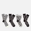 Happy Socks Mens Socks Gift Box - Black/White - UK 7.5-11.5 - Image 1