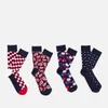 Happy Socks Mens Floral Socks Gift Box - Multi - UK 7.5-11.5 - Image 1