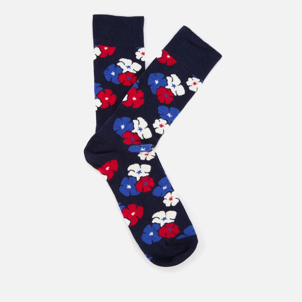 Happy Socks Mens Kimono Socks - Multi - UK 7.5-11.5 Image 1