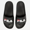 FILA Drifter Slider Sandals - Black/FILA Red/White - Image 1