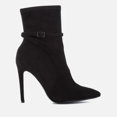 Kendall + Kylie Women's Autum Suede Heeled Shoe Boots - Black/Black
