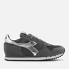 Diadora Heritage Women's Trident W Low Satin Suede Runner Trainers - Storm Grey - Image 1