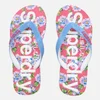 Superdry Women's All Over Print Flip Flops - Optic/Air Blue/Fluro Pink - Image 1