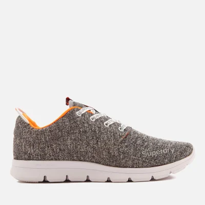 Superdry Men's Scuba Runner Trainers - Grey Grindle/White