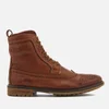 Superdry Men's Brad Brogue Boots - Tan Leather - Image 1