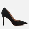 Sam Edelman Women's Hazel Suede Court Shoes - Black - Image 1