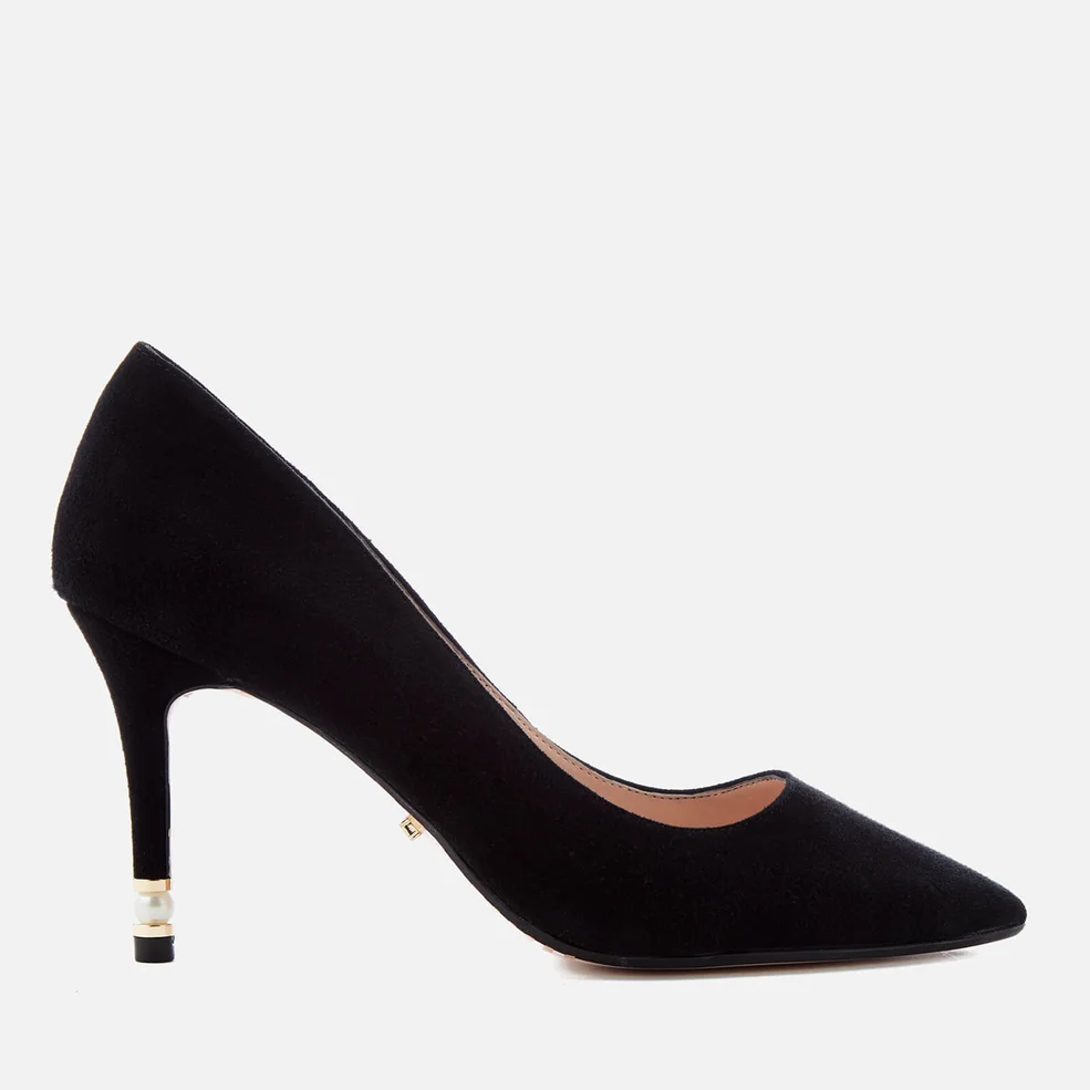 Dune Women's Brioney Suede Court Shoes - Black Image 1