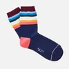 PS by Paul Smith Women's Cindy Signature Strip Socks - Multi/Navy - Image 1