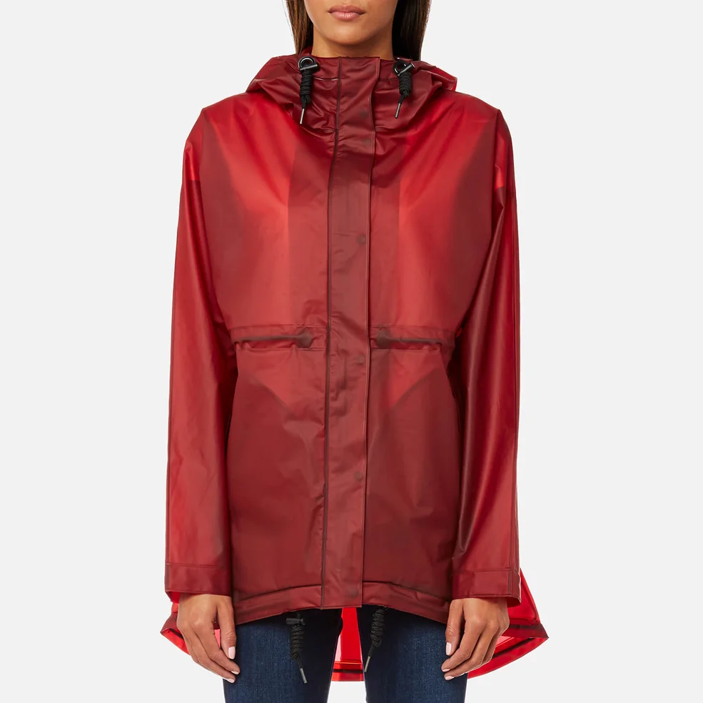 Hunter Women's Original Clear Smock - Military Red Image 1