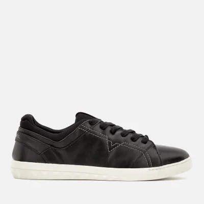 Diesel Men's S-Studdzy Lace Leather Low Top Trainers - Black