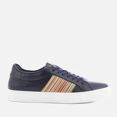 Paul Smith Men's Ivo Leather Cupsole Trainers - Dark Navy