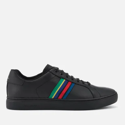 PS Paul Smith Men's Lapin Leather Trainers - Black