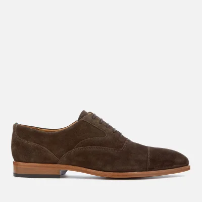 PS Paul Smith Men's Tompkins Suede Oxford Shoes - Dark Brown
