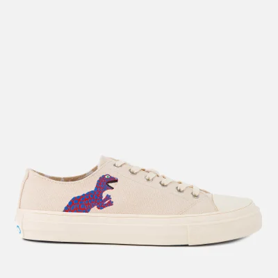 PS by Paul Smith Women's Kinsey Dino Canvas Low Top Trainers - Off White