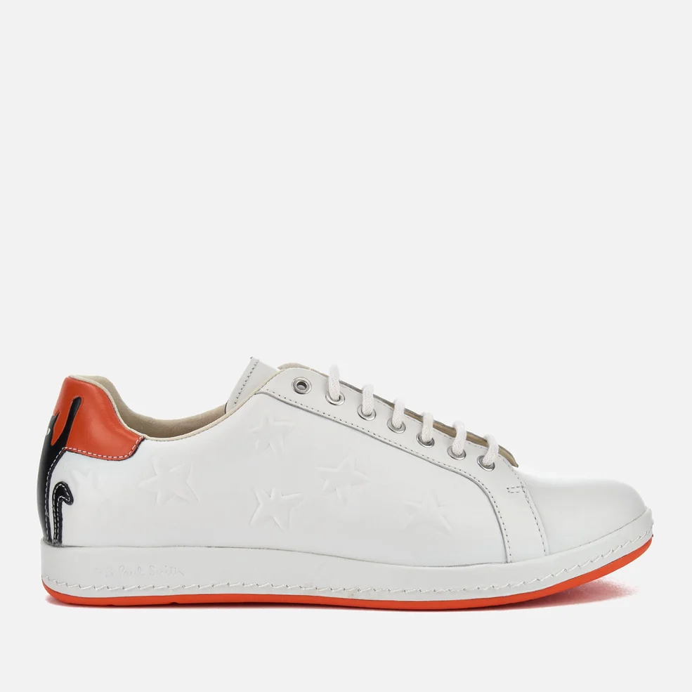 PS by Paul Smith Women's Lapin Leather Court Trainers - White Image 1