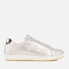 PS Paul Smith Women's Lapin Leather Court Trainers - Metallic Silver - Image 1