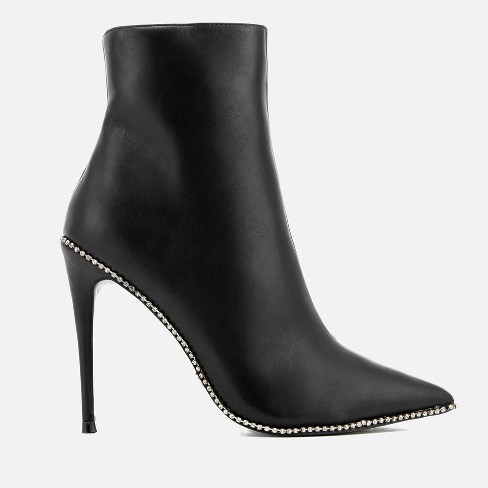 Kurt Geiger London Women's Rae Leather Heeled Shoe Boots - Black Image 1