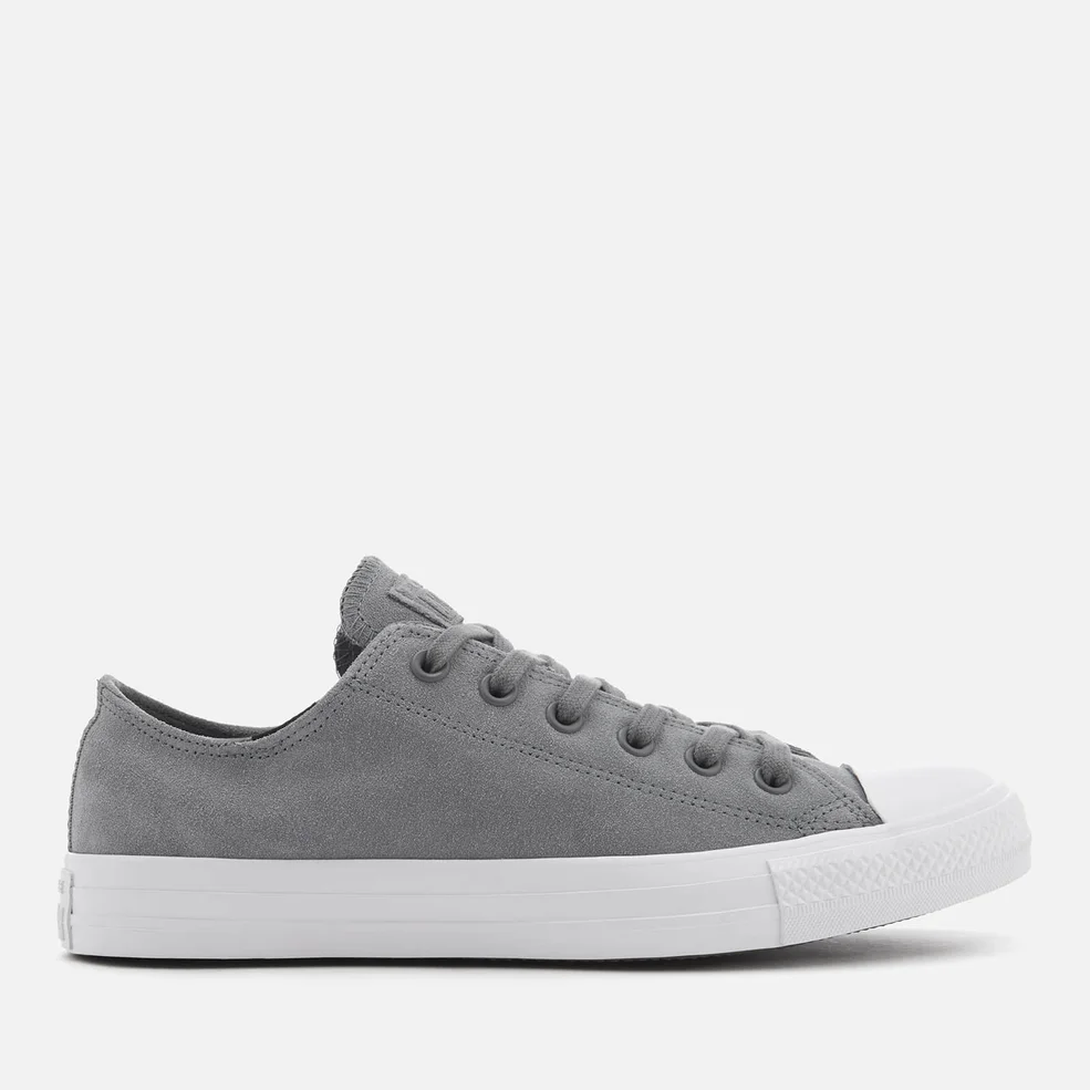 Converse Men's Chuck Taylor All Star Ox Trainers - Cool Grey/Cool Grey/White Image 1