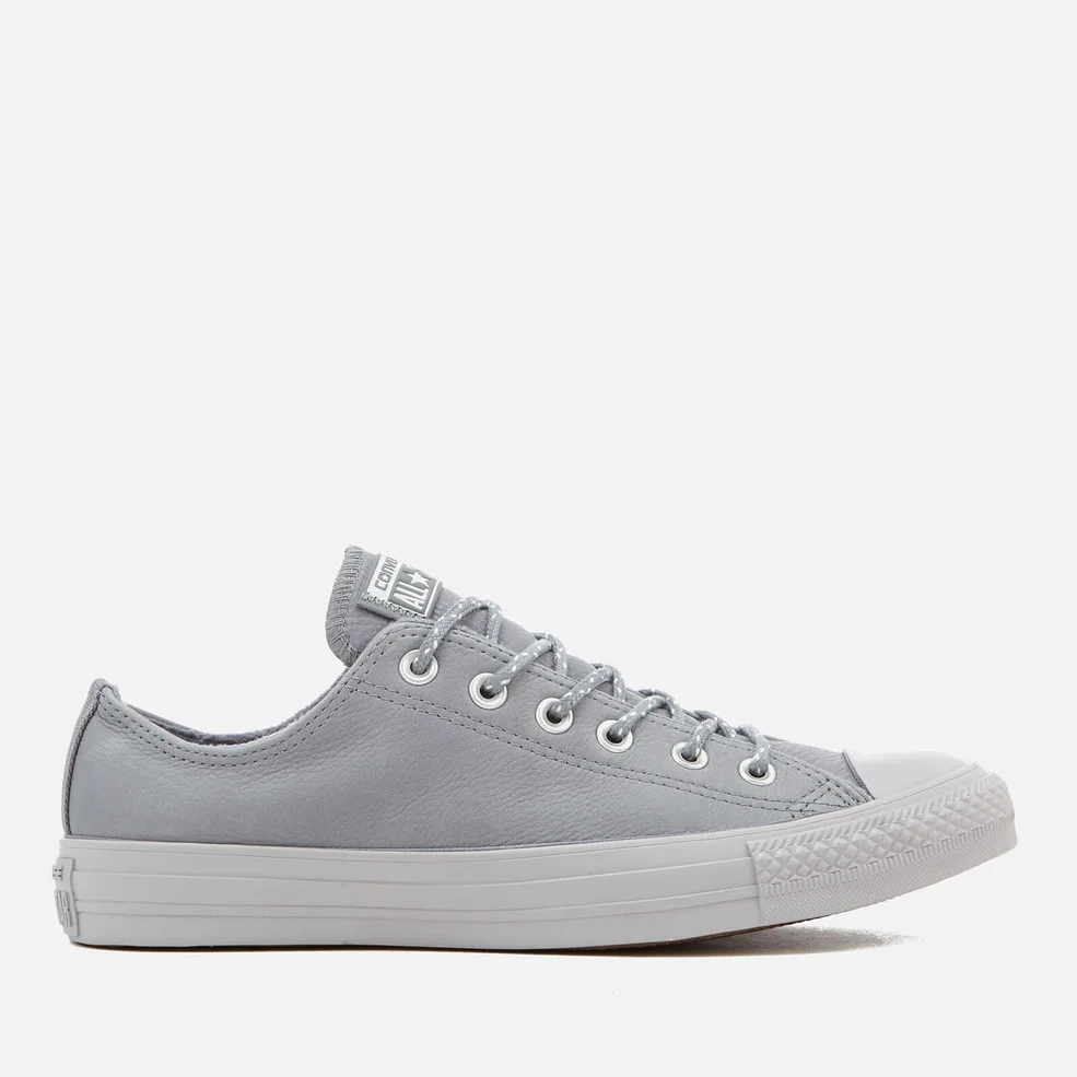 Converse Men's Chuck Taylor All Star Ox Trainers - Cool Grey/Pure Platinum Image 1