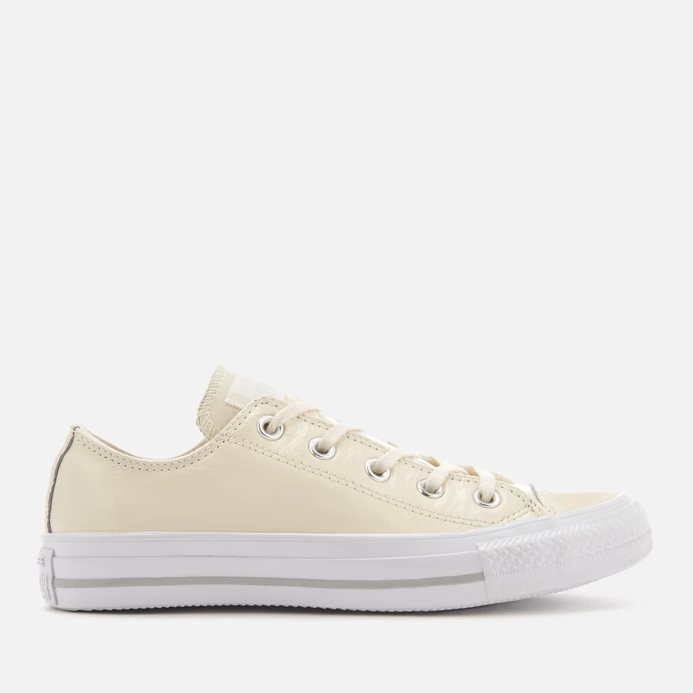 Converse Women's Chuck Taylor All Star Ox Trainers - Egret/Egret/White Image 1